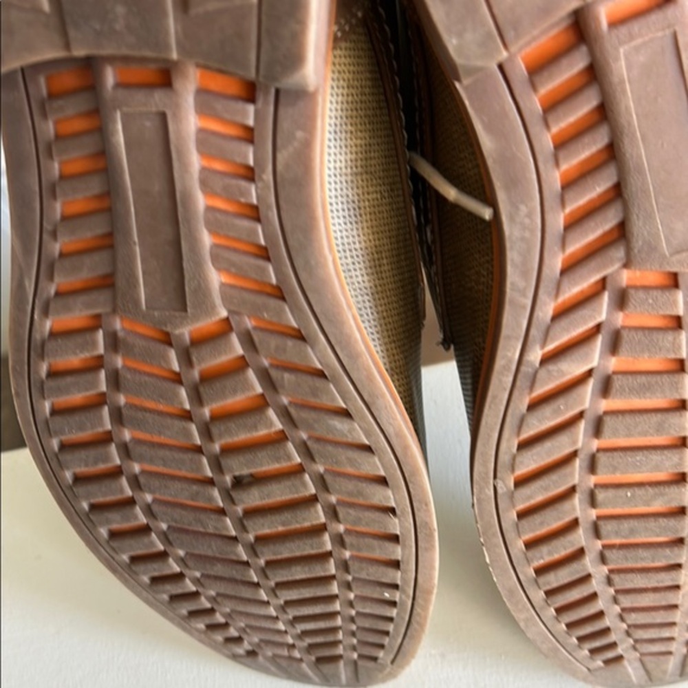 Freeman Haegan‎ Mens Brown Textured Derby Shoes Memory Foam 8.5M F117004 - Picture 4 of 7